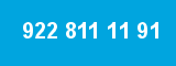 922 811 11 91